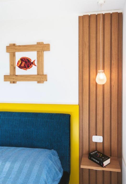 Postel nebo postele na pokoji v ubytování Mare e marmellata