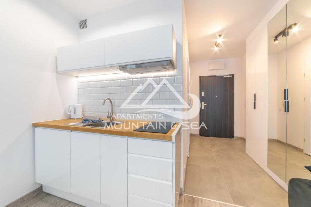 Kuchnia lub aneks kuchenny w obiekcie Apart Park 302 RUBUS