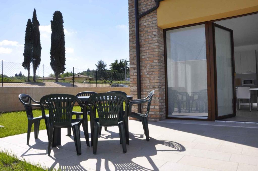 A patio or other outdoor area at Apartment in Lazise - Gardasee 38604