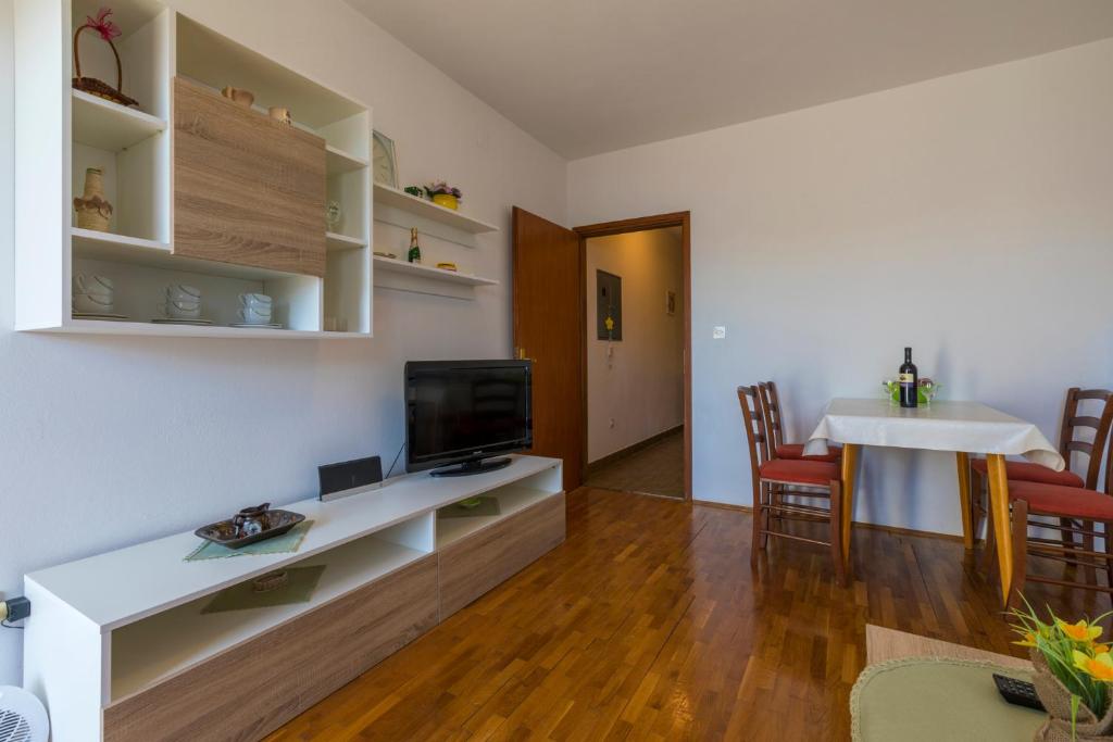 Kuchyň nebo kuchyňský kout v ubytování Apartments in Crikvenica 41207