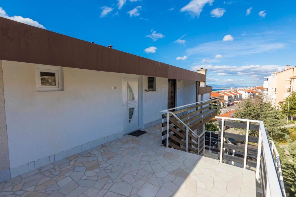 Balkón nebo terasa v ubytování Apartments in Crikvenica 41207