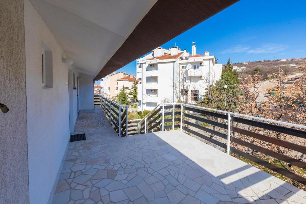 Balkón nebo terasa v ubytování Apartments in Crikvenica 41207