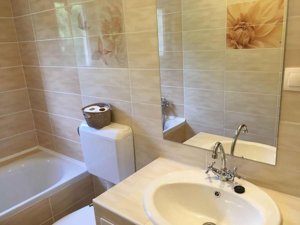 Kúpeľňa v ubytovaní Holiday home in Balatonmariafürdo 40806