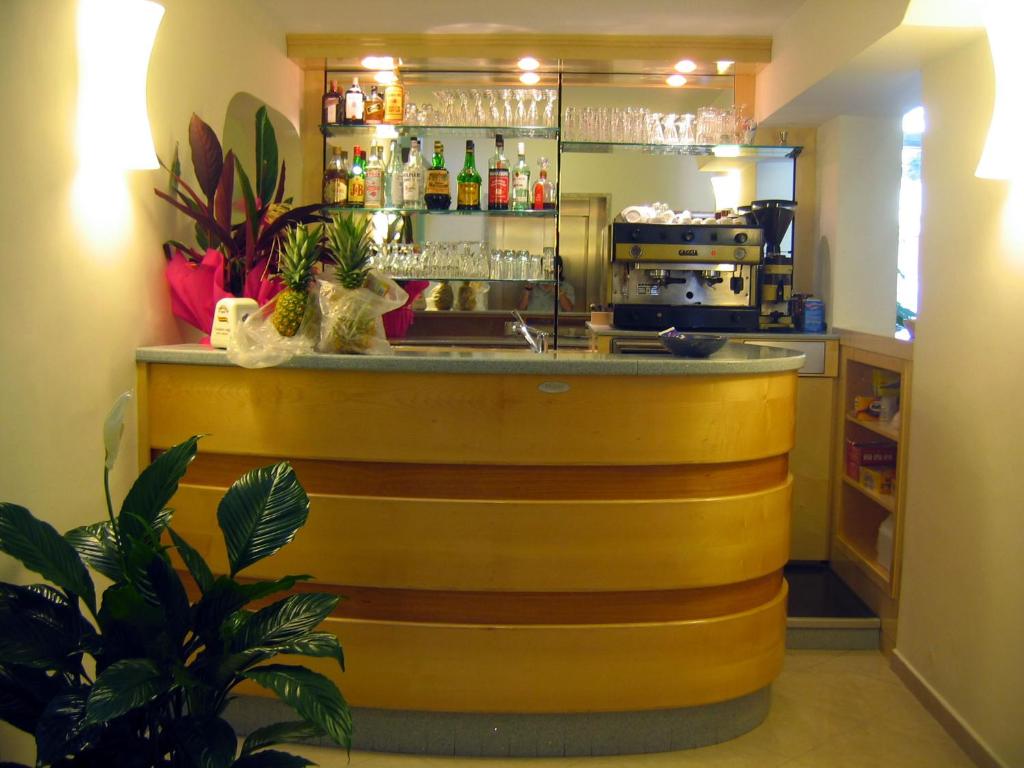 Lounge nebo bar v ubytování Grazia Hotel