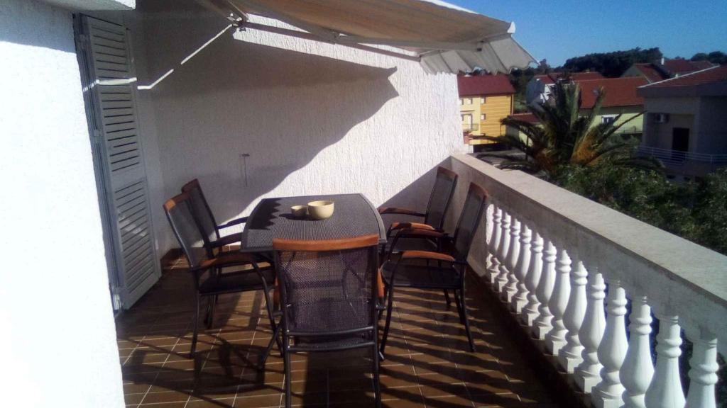 Balkón alebo terasa v ubytovaní Apartment in Zadar/Zadar Riviera 8183