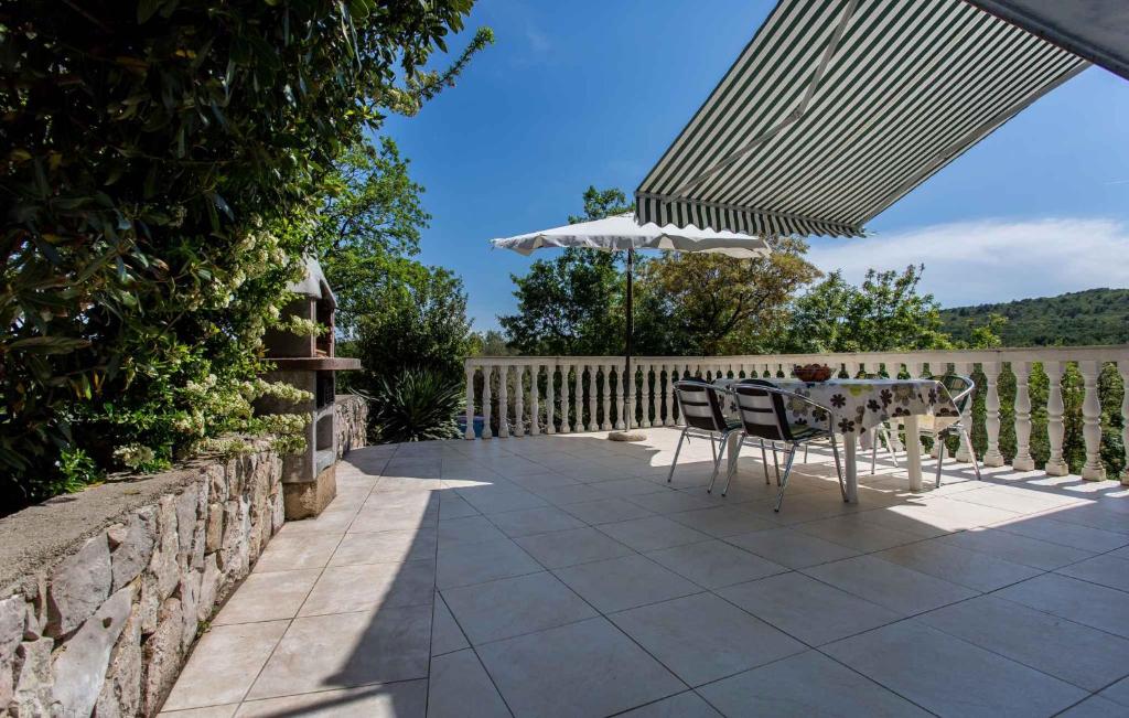 Balkón alebo terasa v ubytovaní Apartment in Silo/Insel Krk 13497