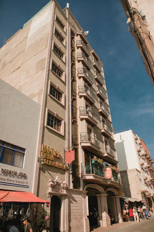Budova, kde se hotel nachází