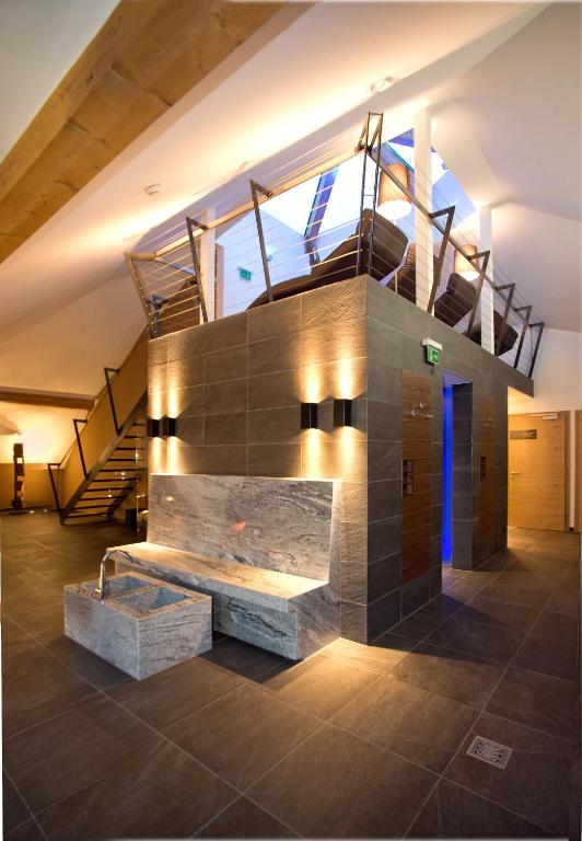 Posezení v ubytování Hotel Garni Fimba