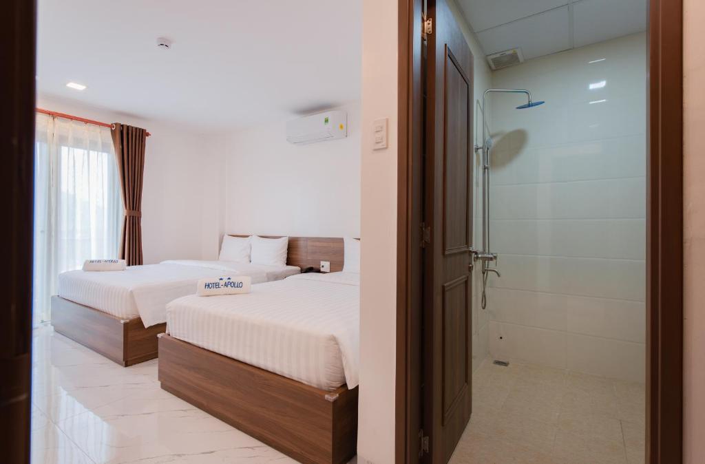 Postel nebo postele na pokoji v ubytování HoTel APOLLO VACATION