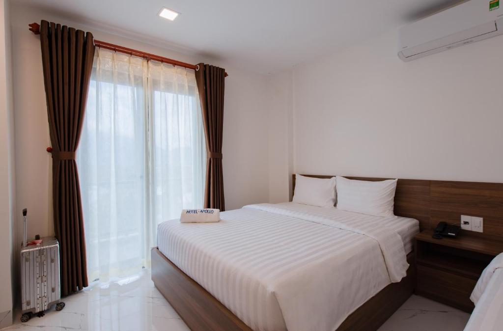 Postel nebo postele na pokoji v ubytování HoTel APOLLO VACATION