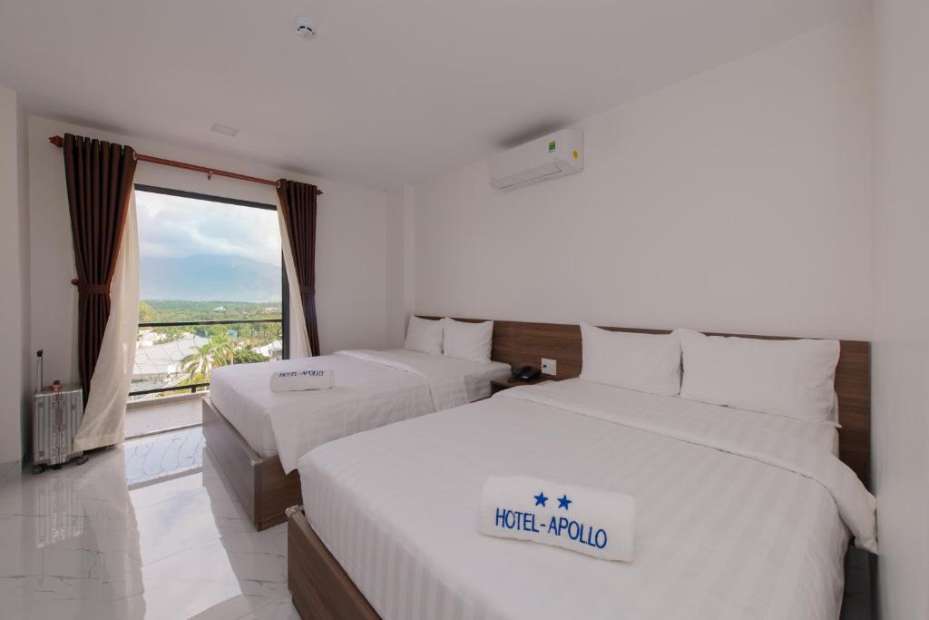 Postel nebo postele na pokoji v ubytování HoTel APOLLO VACATION