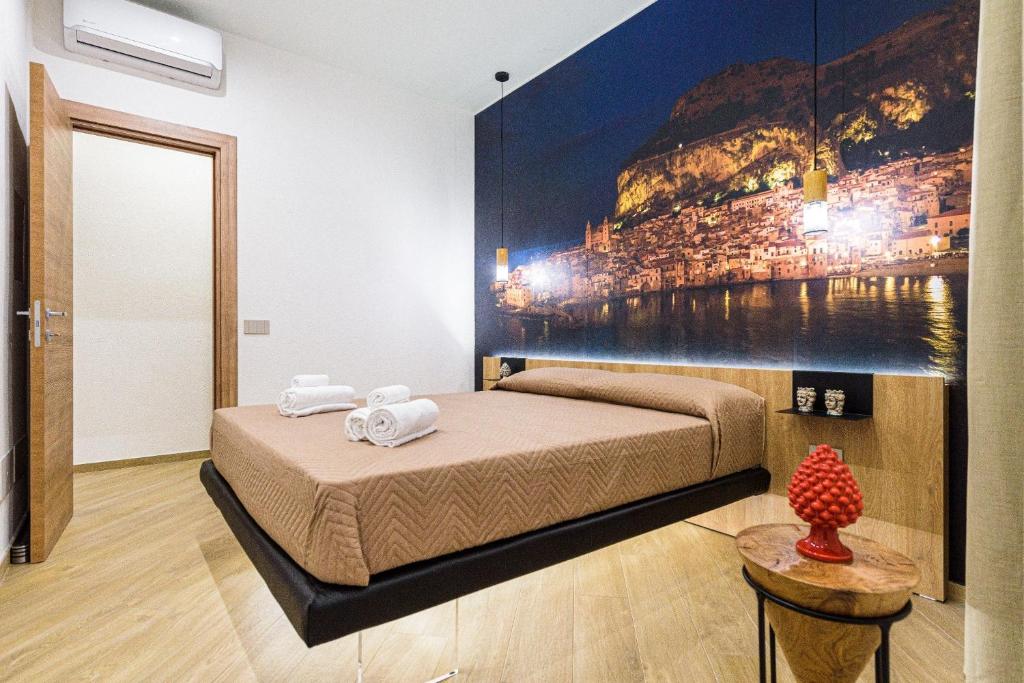 A bed or beds in a room at Incao Holiday Il Moro House