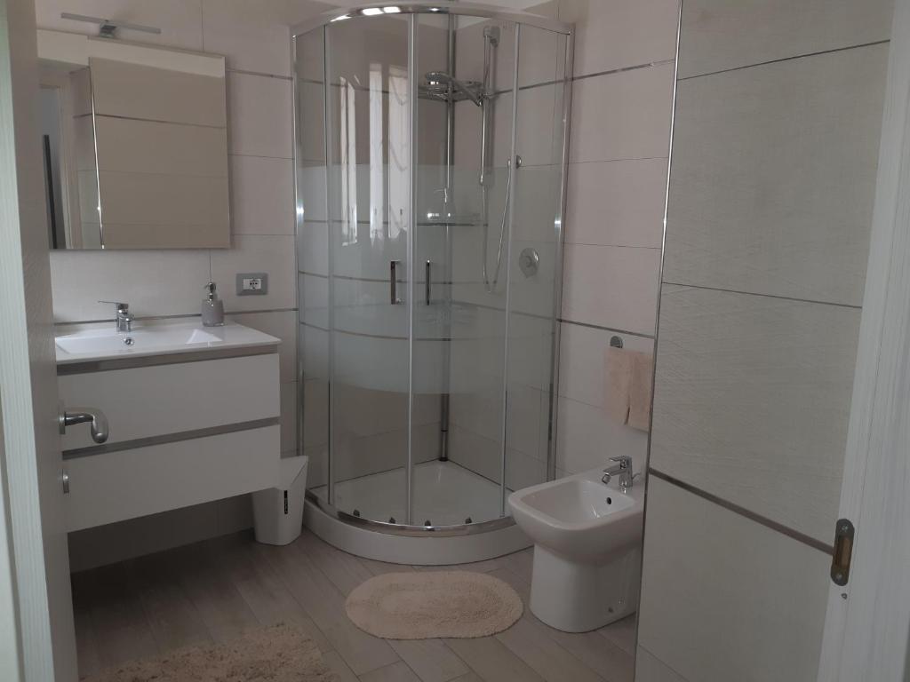 Łazienka w obiekcie B&B La Genuina