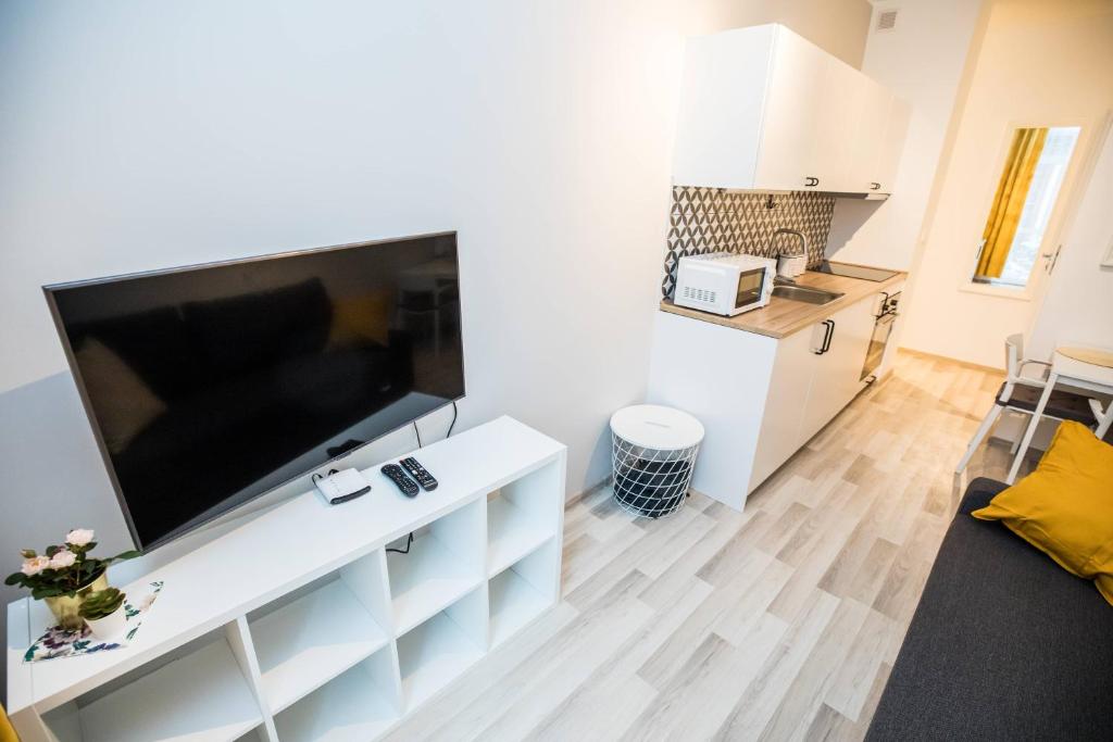 Kuchyňa alebo kuchynka v ubytovaní Hey Stay Apartment with private garden