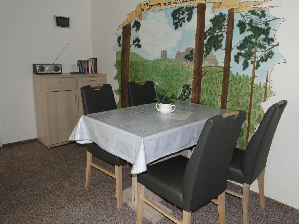 Kuchyň nebo kuchyňský kout v ubytování Haus Angermann