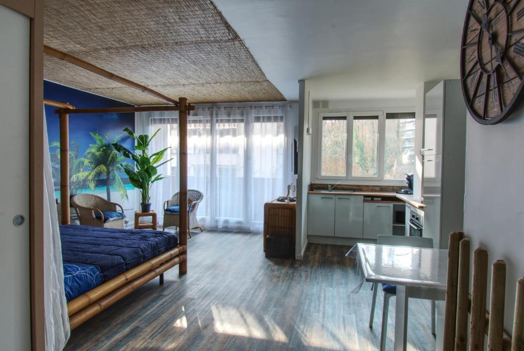 Appartement Plage et JACUZZI Balnéothérapie Athis Mons - Appartamento Con Una Camera Da Letto