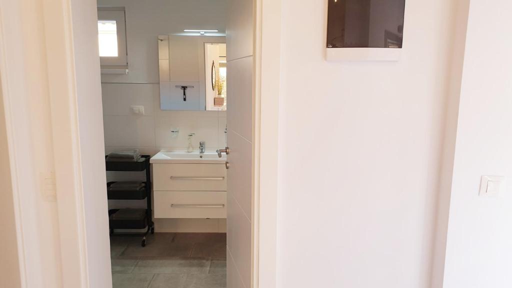 Koupelna v ubytování Ferienhaus Rovinj mit Pool