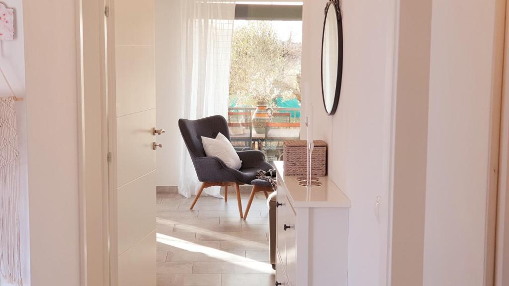 Posezení v ubytování Ferienhaus Rovinj mit Pool