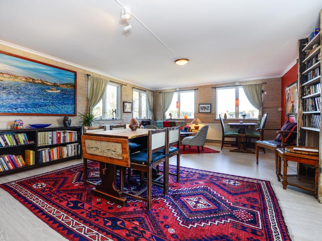 Knihovna v bed and breakfast