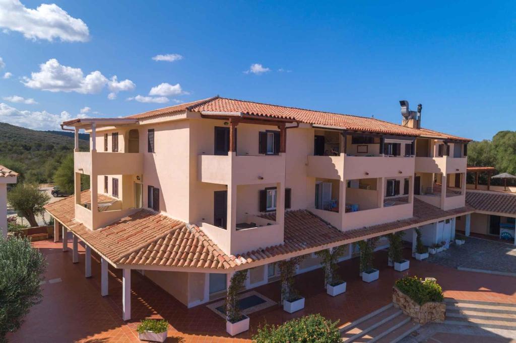 Budynek, w którym mieści się apartament
