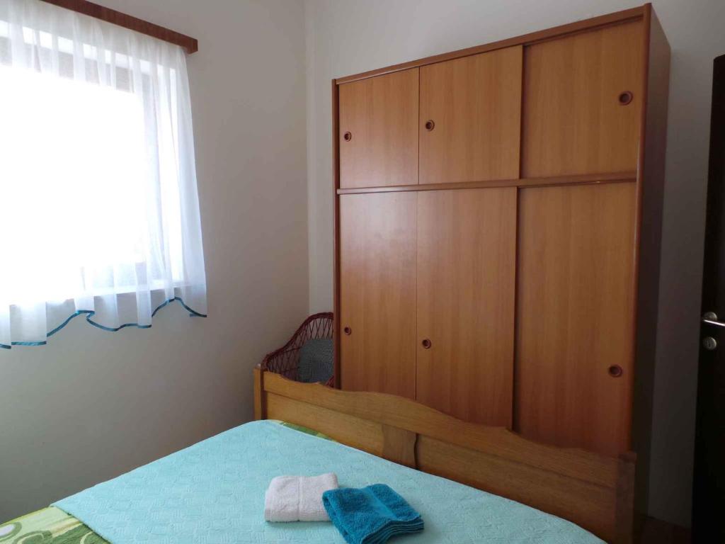 Posteľ alebo postele v izbe v ubytovaní Apartments in Sabunike/Zadar Riviera 7766