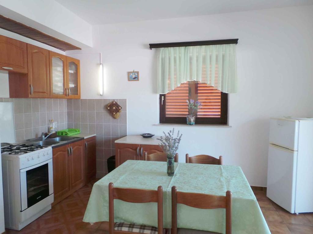 Kuchyňa alebo kuchynka v ubytovaní Apartments in Sabunike/Zadar Riviera 7766