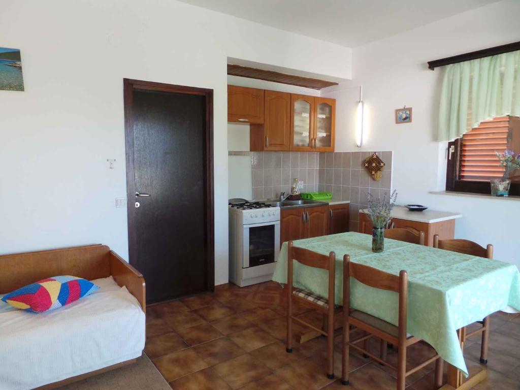 Kuchyňa alebo kuchynka v ubytovaní Apartments in Sabunike/Zadar Riviera 7766