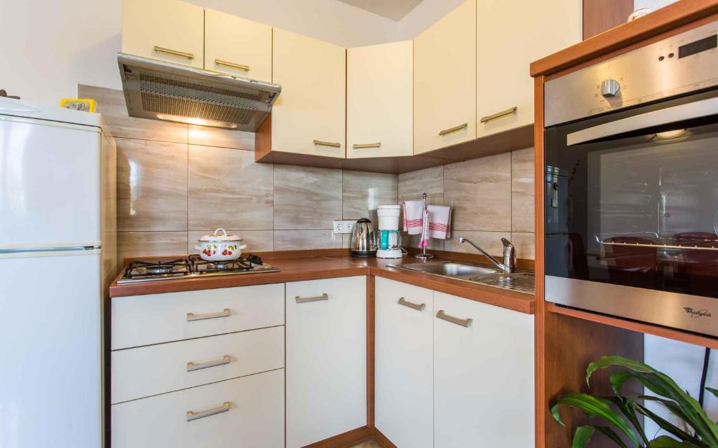 Kuchnia lub aneks kuchenny w obiekcie Apartment in Silo - Insel Krk 13580