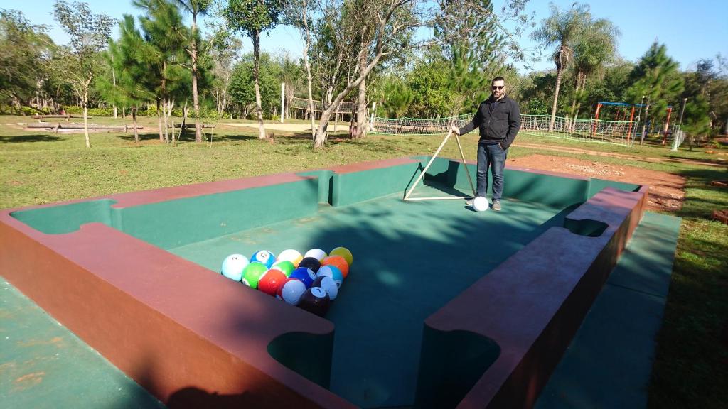 Golf v kempu nebo okolí