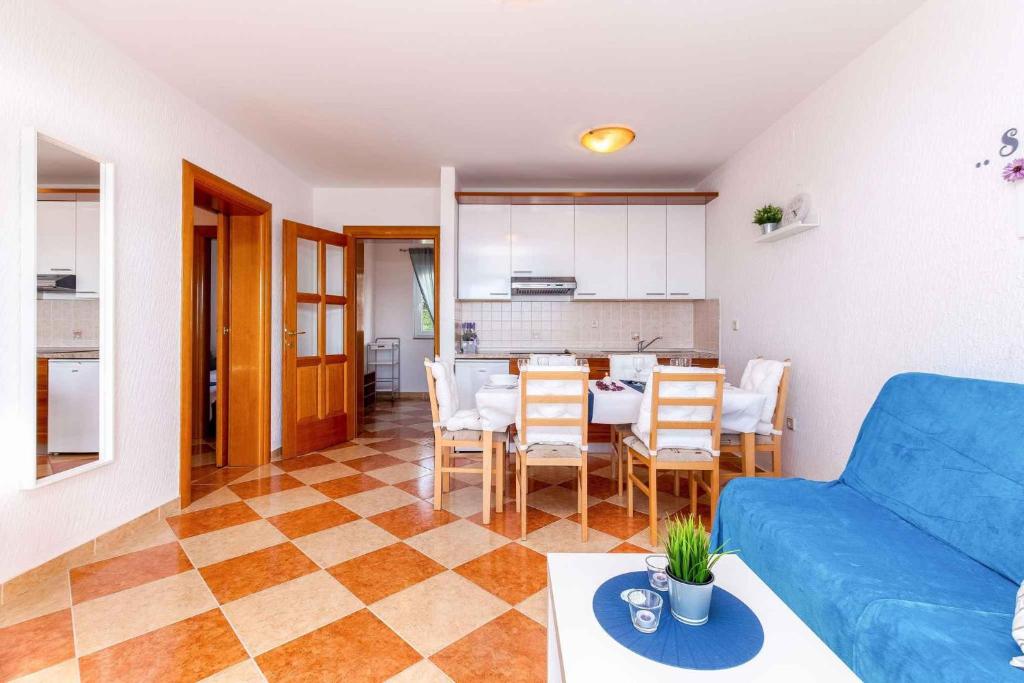Kuchyň nebo kuchyňský kout v ubytování Crikvenica Apartment 16