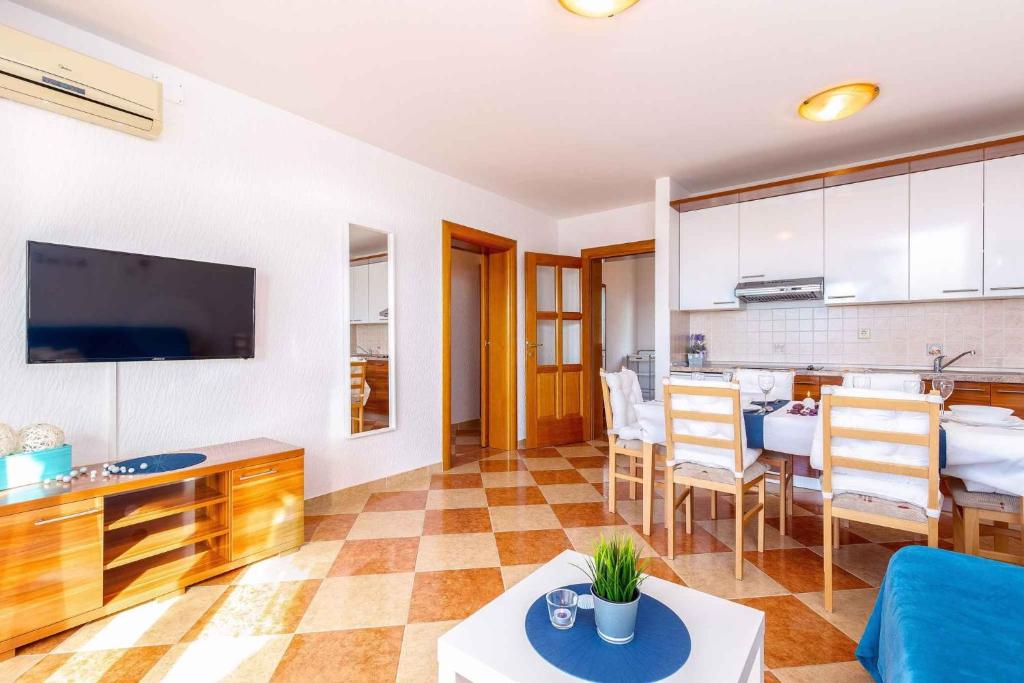 Kuchyň nebo kuchyňský kout v ubytování Crikvenica Apartment 16