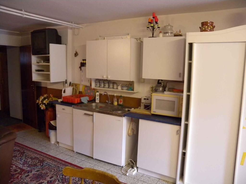 Kuchyňa alebo kuchynka v ubytovaní Apartment Balatonbereny 1