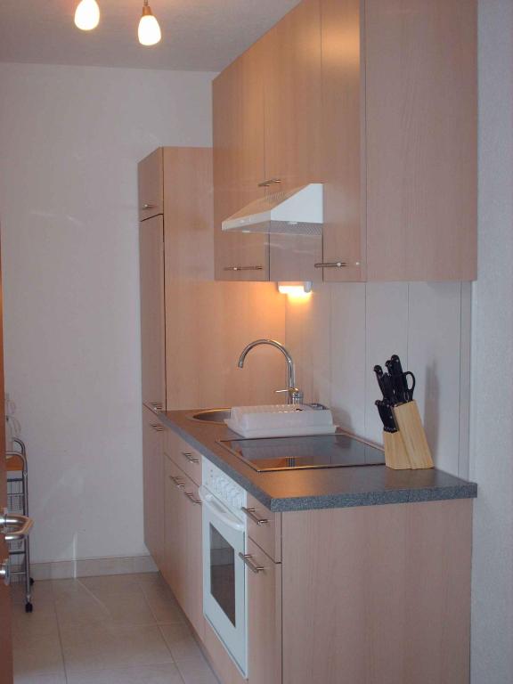 Kuchyňa alebo kuchynka v ubytovaní Apartment in Fulpmes/Tirol 711