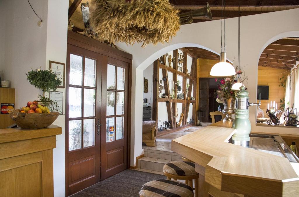 Posezení v ubytování Hotel-Pension-Waldblick Garni