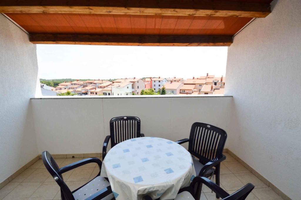 Balkon lub taras w obiekcie Apartment in Pula/Istrien 11443