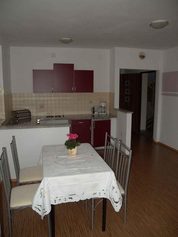 Kuchyňa alebo kuchynka v ubytovaní Apartment Liznjan 2