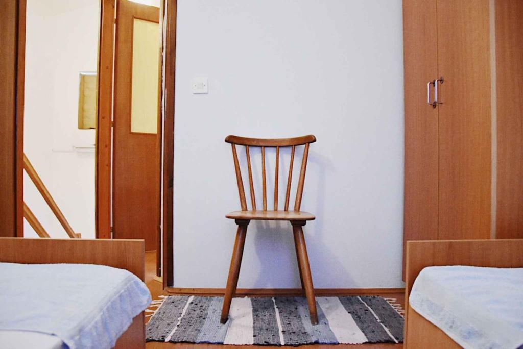 Postel nebo postele na pokoji v ubytování Holiday home in Vir/Insel Vir 7481