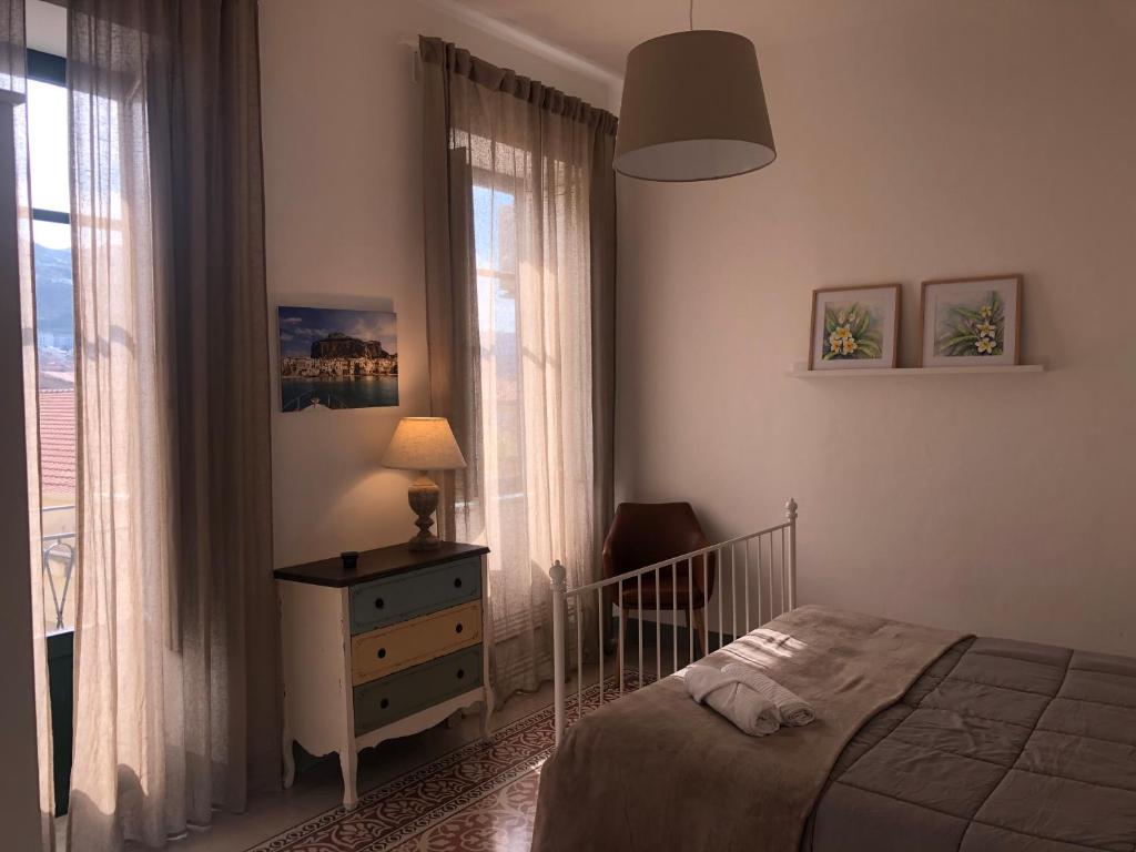 Voodi või voodid majutusasutuse Amarea Casa Vacanze toas