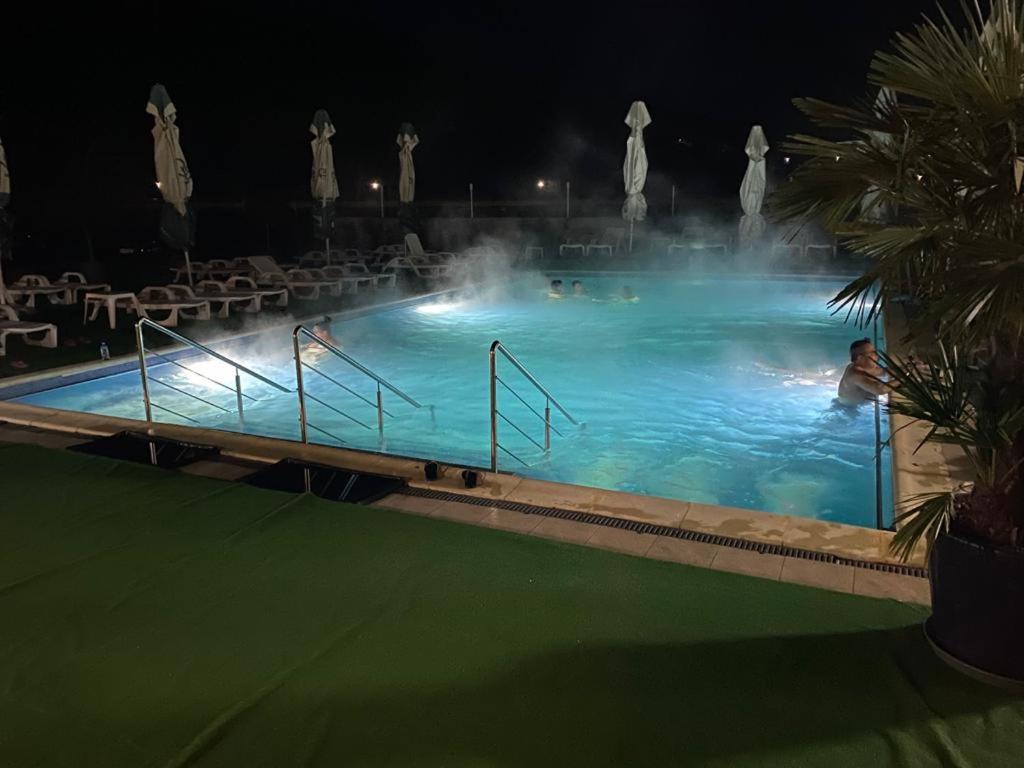 Bazén v ubytování Hotel Ostrov nebo v jeho okolí
