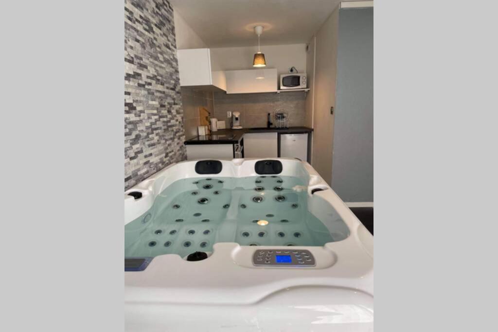 Joli T2, jacuzzi, jardin et parking privés, métro