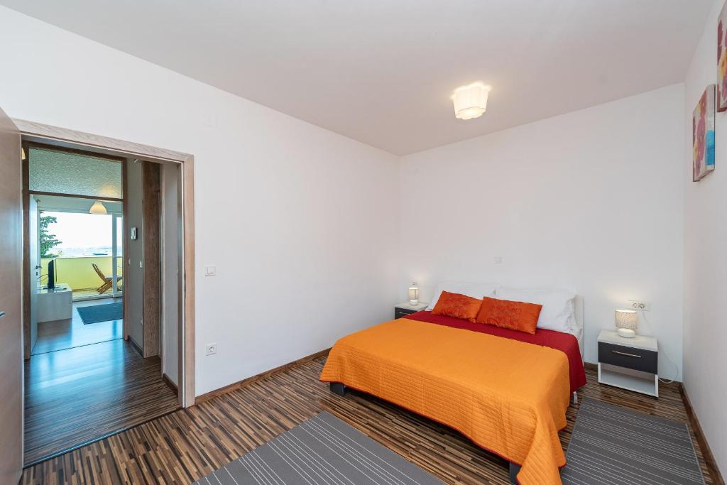 Posteľ alebo postele v izbe v ubytovaní Antonio Apartments