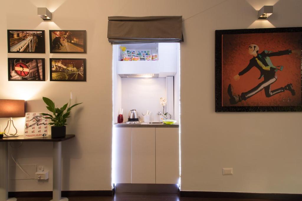 A kitchen or kitchenette at Chroma Italy - Chroma Pente