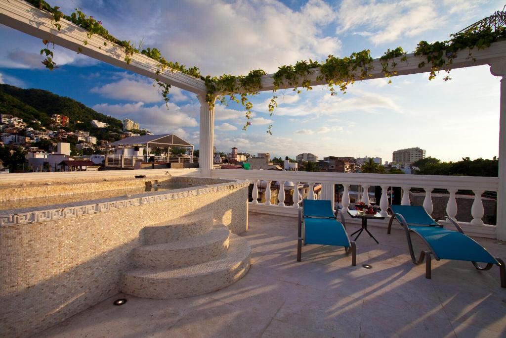 Balkón nebo terasa v ubytování Hotel Boutique Rivera Del Rio