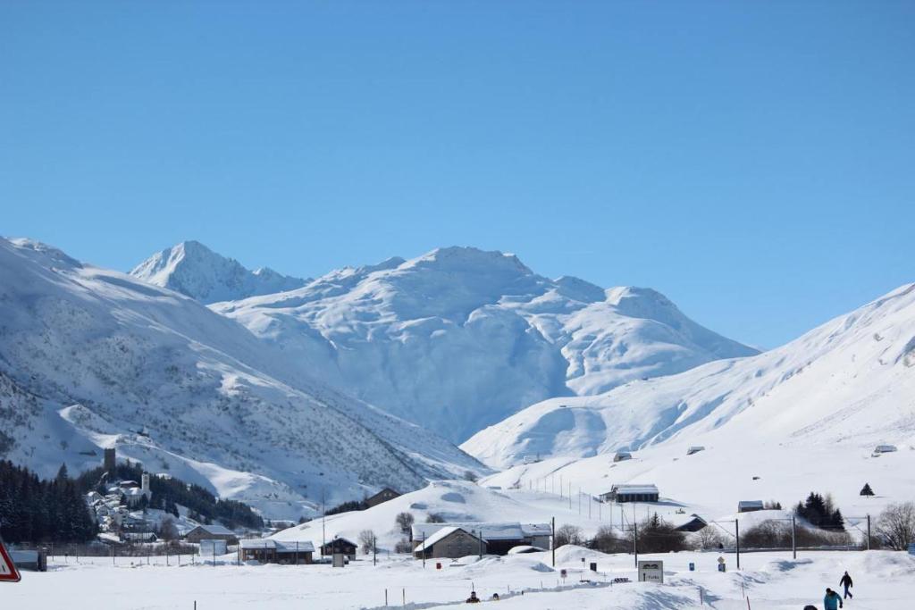 Casa Restelli EG - nahe Andermatt Gotthard v zimě