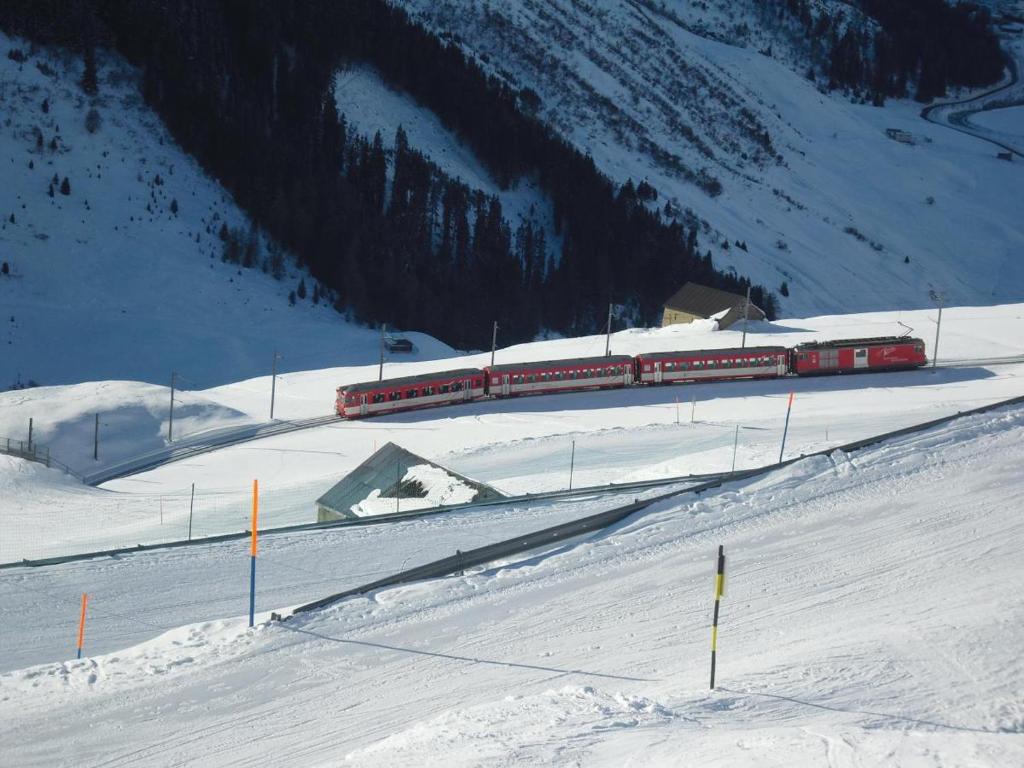 Casa Restelli EG - nahe Andermatt Gotthard v zimě