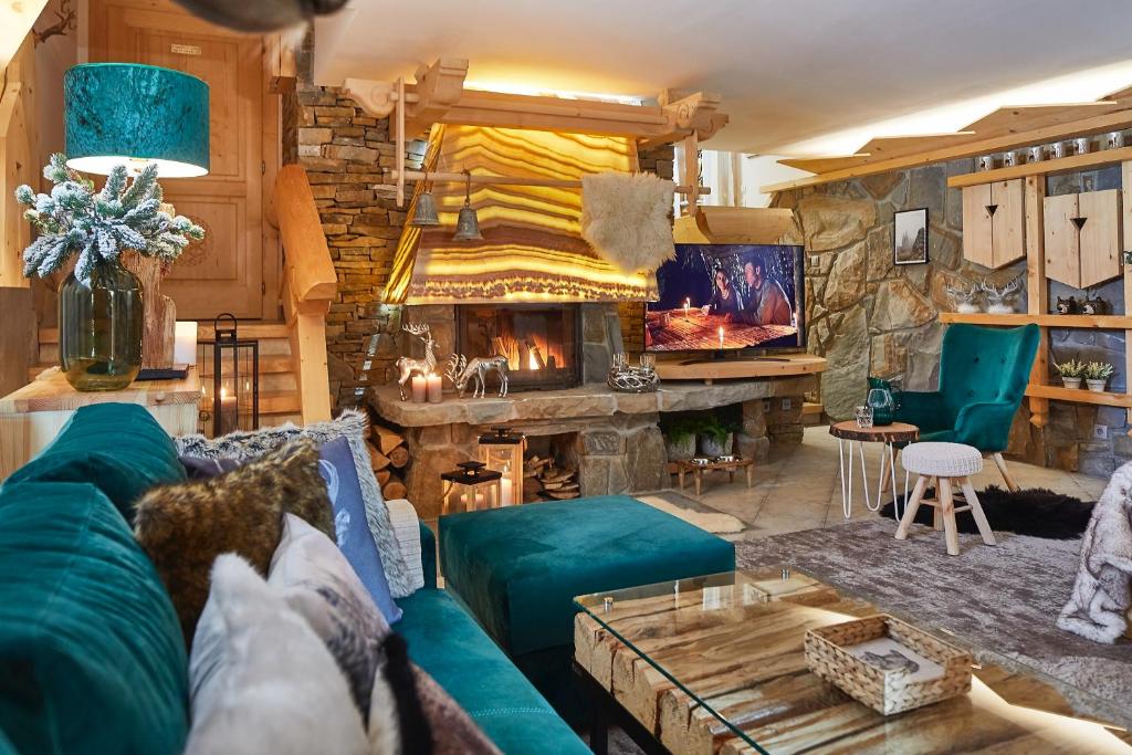 Posedenie v ubytovaní Witkówka WILD Luxury Apartments - Sauna & SPA x Adults Only
