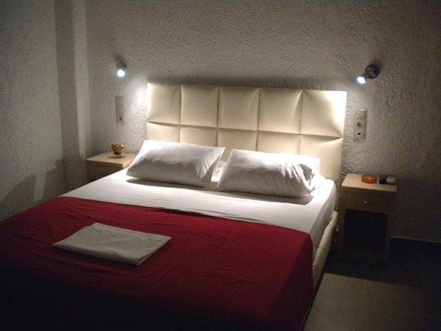 Posteľ alebo postele v izbe v ubytovaní Katerina Studios & Apartments