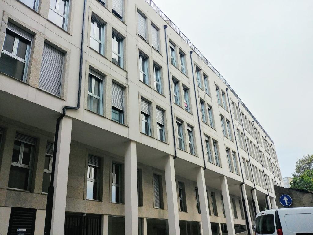 Budova, kde se apartmán nachází