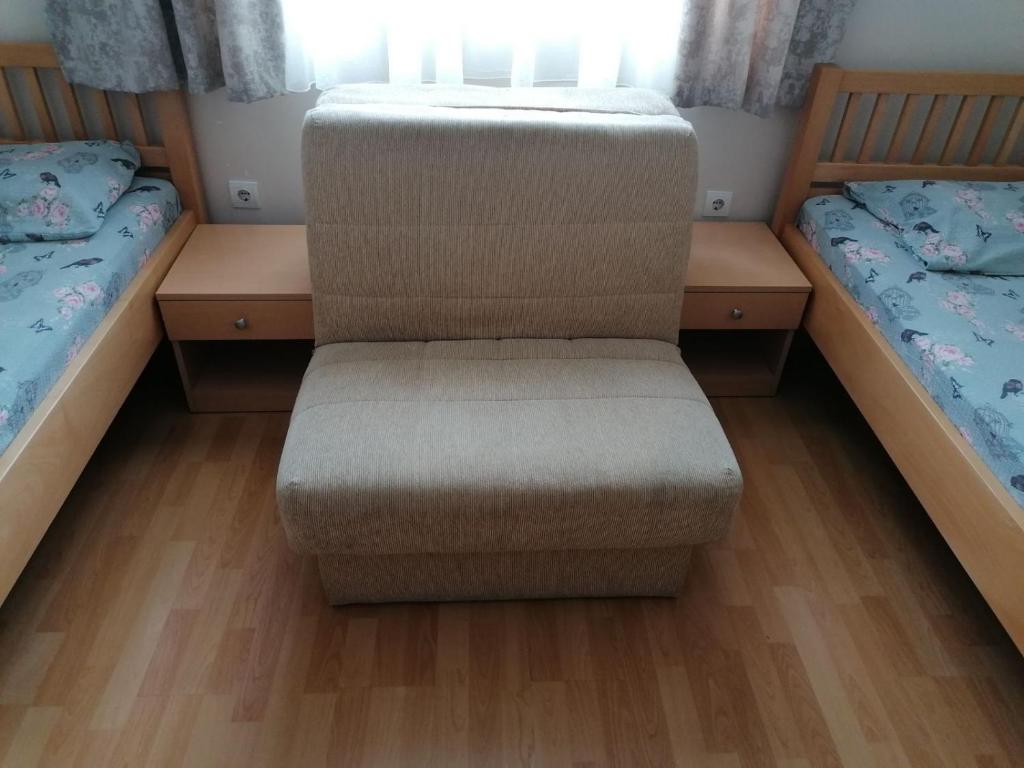 A seating area at SC Kolos