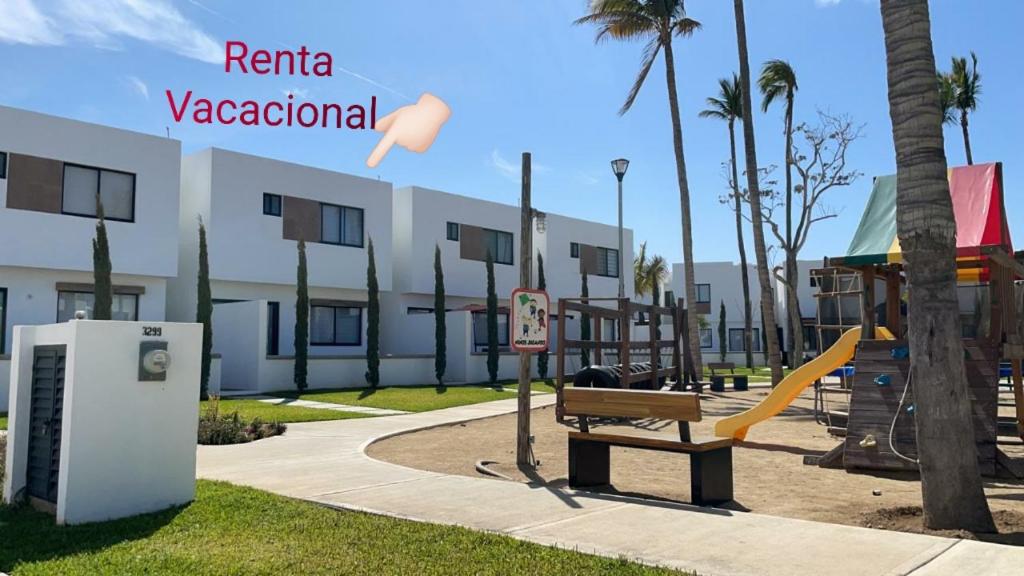 Disfruta de Mazatlán en Palmillas Residencial frente Alberca y cerca de Playas Cerritos